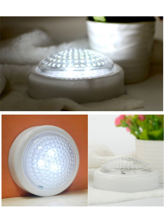 ISank LED Pat Light Touch Lamp White 10x4.5cm - Image 3