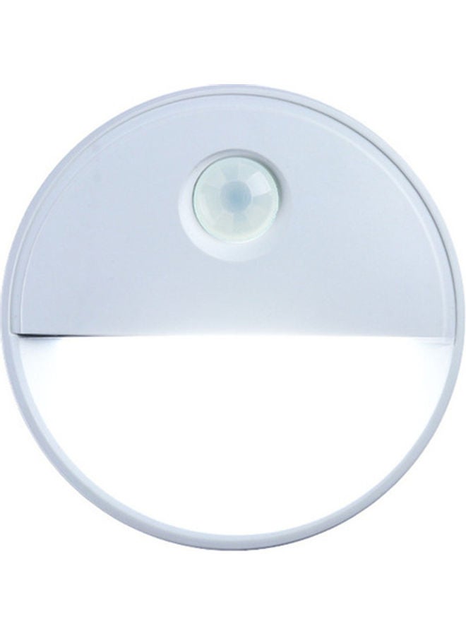 آيسانك مصباح LED ليلي يعمل بالحث المغناطيسي لجسم الإنسان أبيض بارد 8x8x2.7سم - Image 2