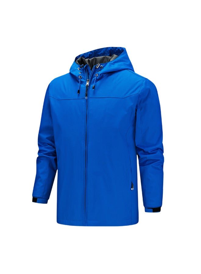 Comfortable Waterproof Shell Jacket Blue 