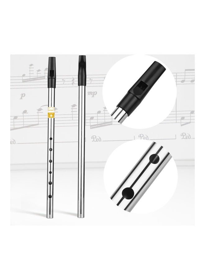 ammoon Flute Wind Musical Instruments Silver , Key of C - Image 5