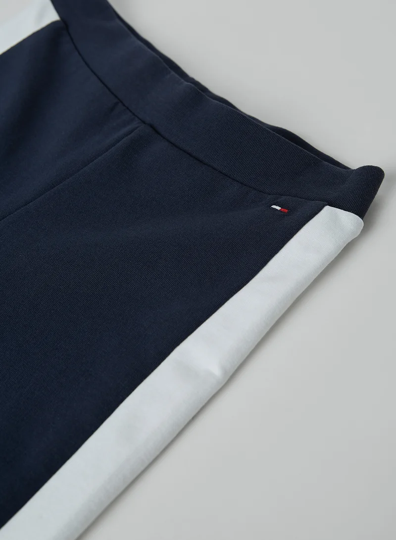 TOMMY HILFIGER Teen Colorblock Leggings Twilight Navy/Deep Crimson