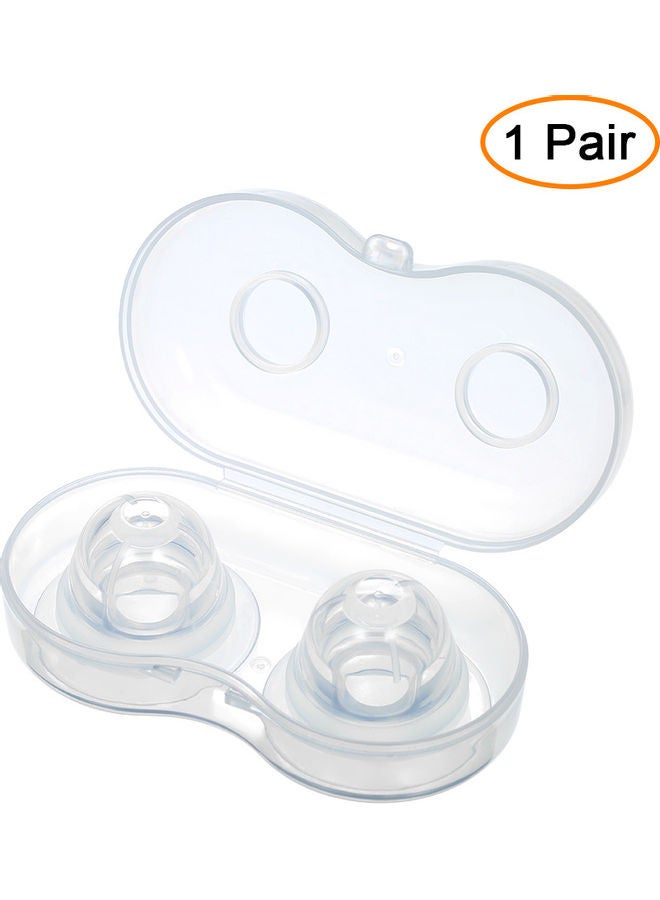 Pair of Silicone Nipple Corrector with Travel Case to Storage - Image 1