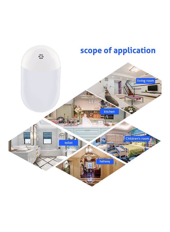 LED Plug-In Night Light with Dusk-To-Dawn Sensor Warm White