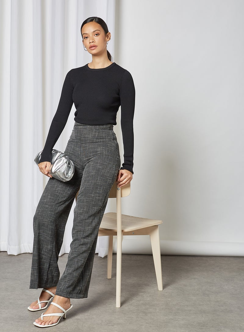 SELECTED FEMME - Wide Neck Sweater Black - Image 1