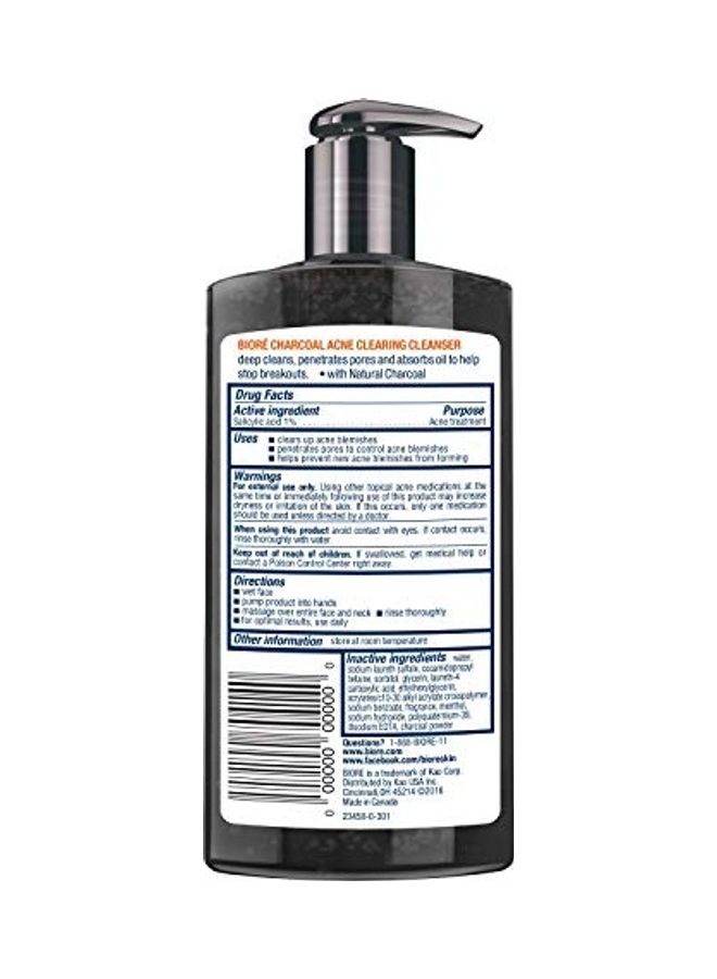 Biore - Charcoal Acne Clearing Cleanser 200ml - Image 1