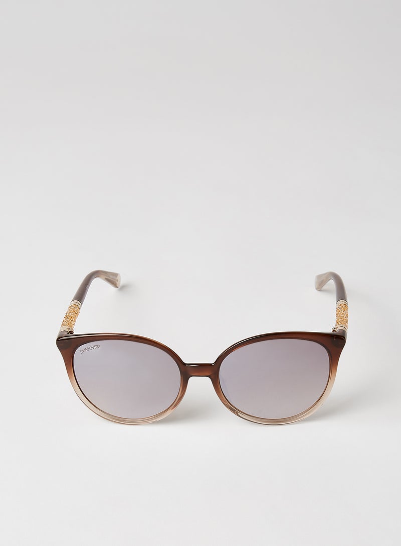 SWAROVSKI Women's Embellished Sunglasses - Lens Size: 56 mm - Image 1