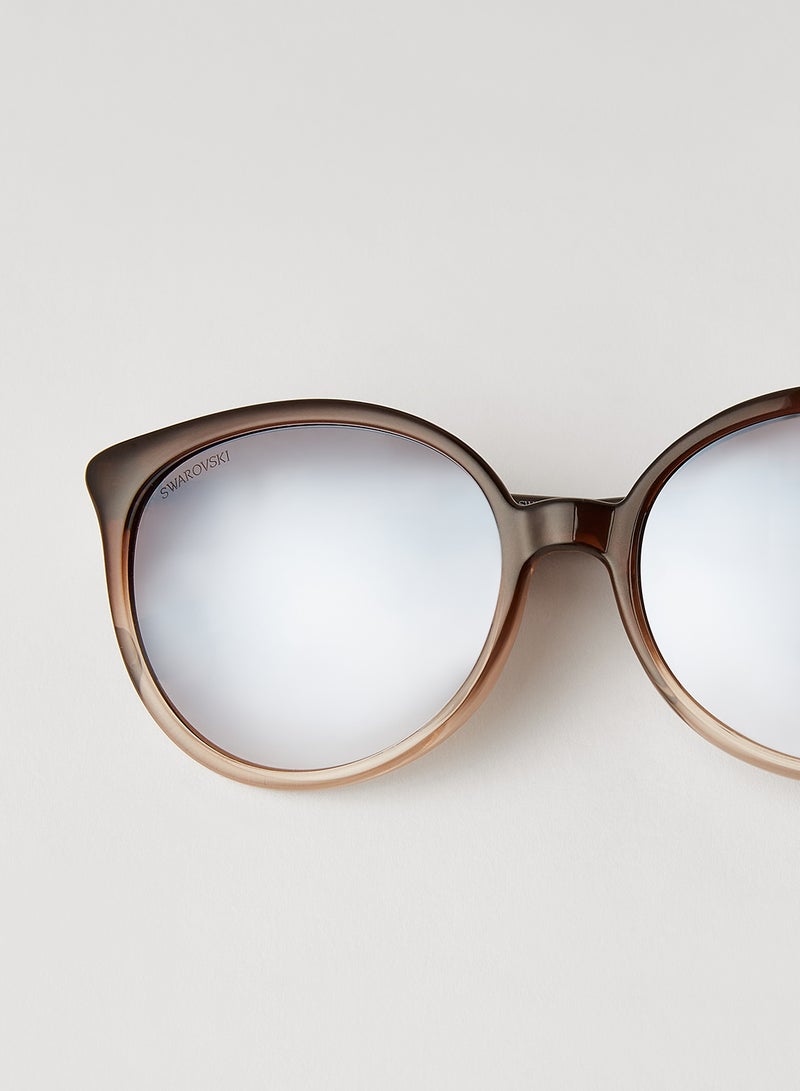 SWAROVSKI Women's Embellished Sunglasses - Lens Size: 56 mm - Image 4