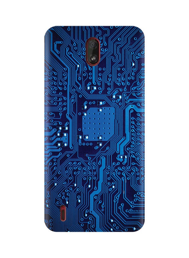 AMC DESIGN - Protective Case Cover For Nokia C1 Blue - Image 1