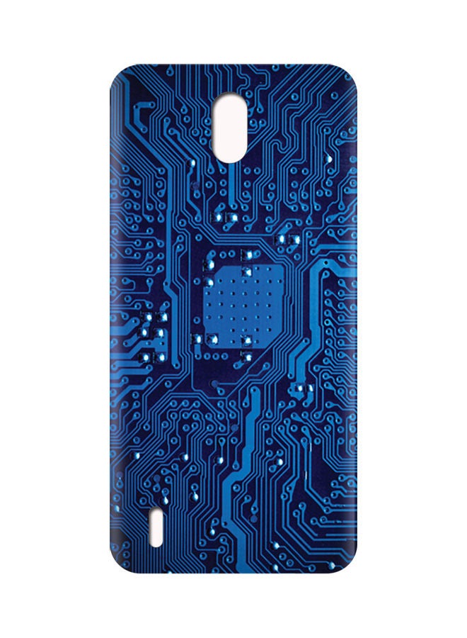 AMC DESIGN - Protective Case Cover For Nokia C1 Blue - Image 1
