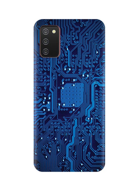 Protective Case Cover For Samsung Galaxy A02s Blue