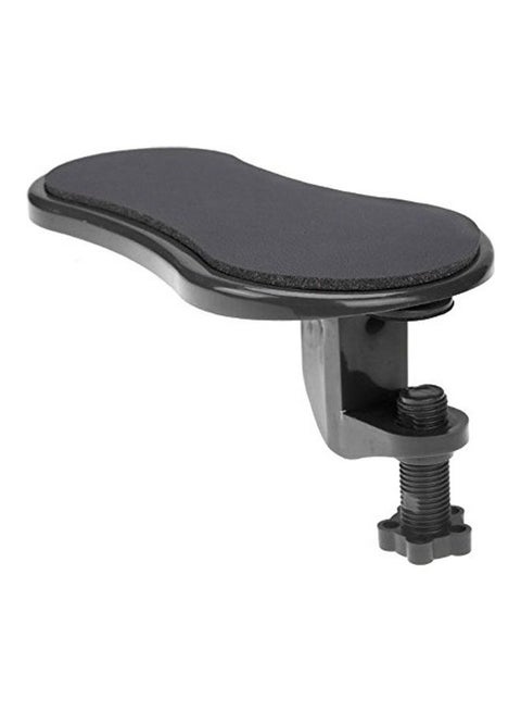 Daycount Computer Armrest Wrist Rest, Adjustable Computer Arm Rest Pad, Desk Attachable Home Office Mouse Pad Arm Support for Home and Office (Black) multicolor