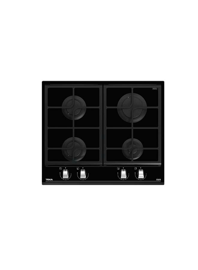 TEKA - Glass Gas Hob With Exactflame Function 112570033 Black - Image 1