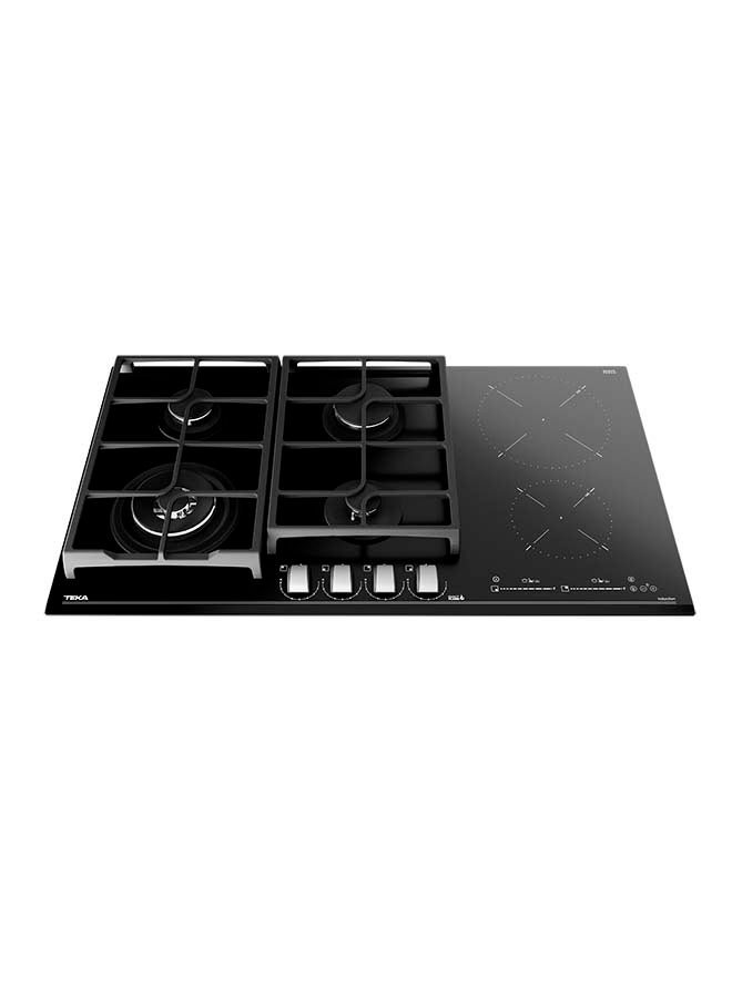 TEKA Gas On Glass + Induction Hob With Direct Functions And 6 Cooking Zones In 90Cm Of Butane, 3500W 112570144 Black - Image 3