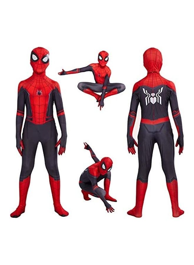 Kids Spider Man Far From Home Peter Parker Cosplay Costume 130cm  - Image 2