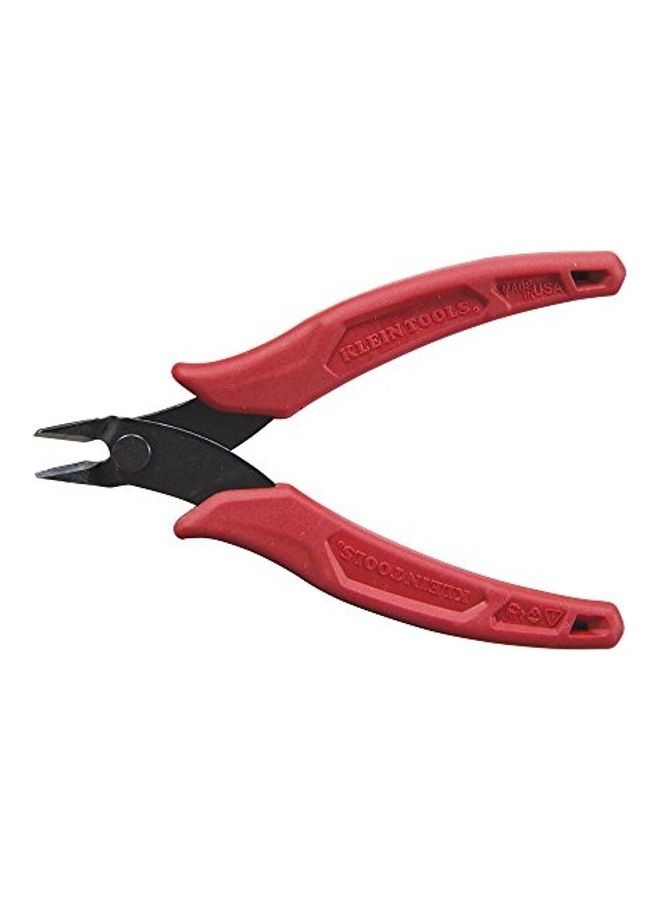 زرادية قطع قطرية دقيقة أحمر وأسود - Image 1