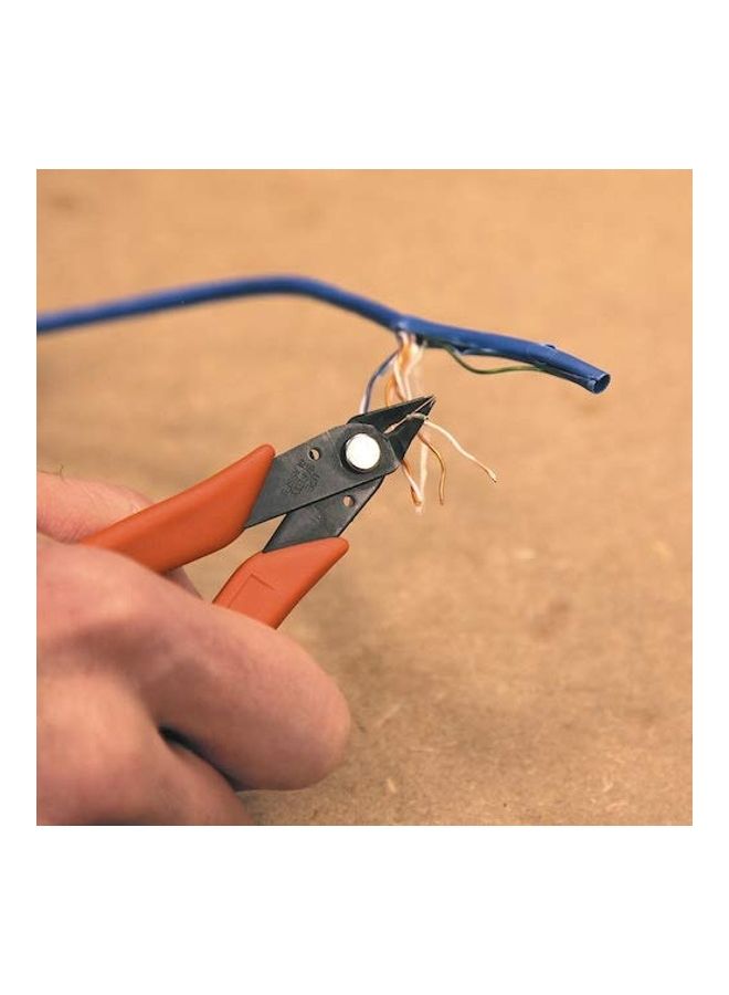 زرادية قطع قطرية دقيقة أحمر وأسود - Image 4