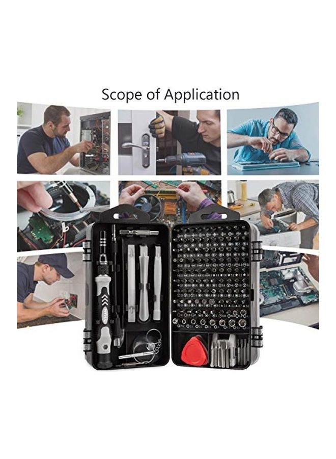Generic 140-Piece Screwdriver Set Multicolour 2.4x7.79x4.37inch  - Image 4