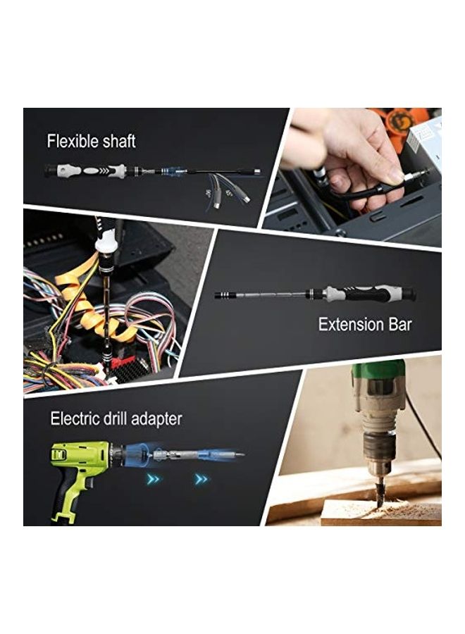 Generic 140-Piece Screwdriver Set Multicolour 2.4x7.79x4.37inch  - Image 5