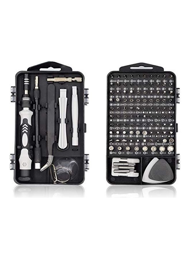 Generic 122-Piece Screwdriver Set Multicolour 2.43x7.16x4.28inch  - Image 1