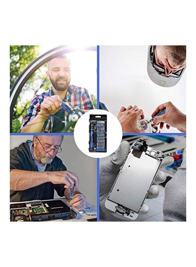 طقم مفكات براغي دقيقة مكون من 60 قطعة متعدد الألوان 1.25x9.25x4.48بوصة  - Image 5