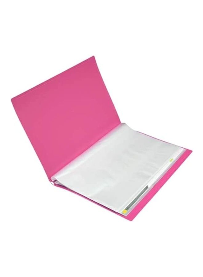 A4 Polypropylene File Pink - Image 1