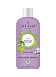 Attitude Little Leaves Bubble Bath, Vanilla/Pear - 473ml  - Image 1