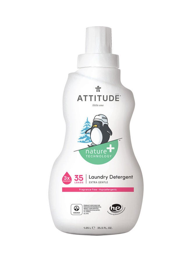 Attitude Laundry Liquid Detergent , Fragrance Free - 1.05L - Image 1