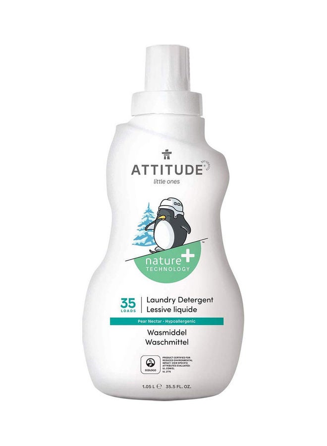 Attitude Laundry Liquid Detergent, Pear Nectar - 1.05L  - Image 1