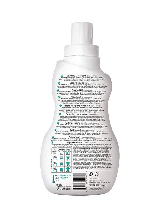 Attitude Laundry Liquid Detergent, Pear Nectar - 1.05L  - Image 3
