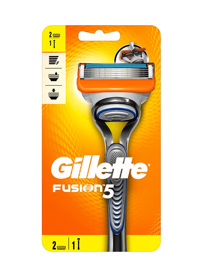 Gillette - Fusion Men’s Razor Handle + 2 Blades - Image 1