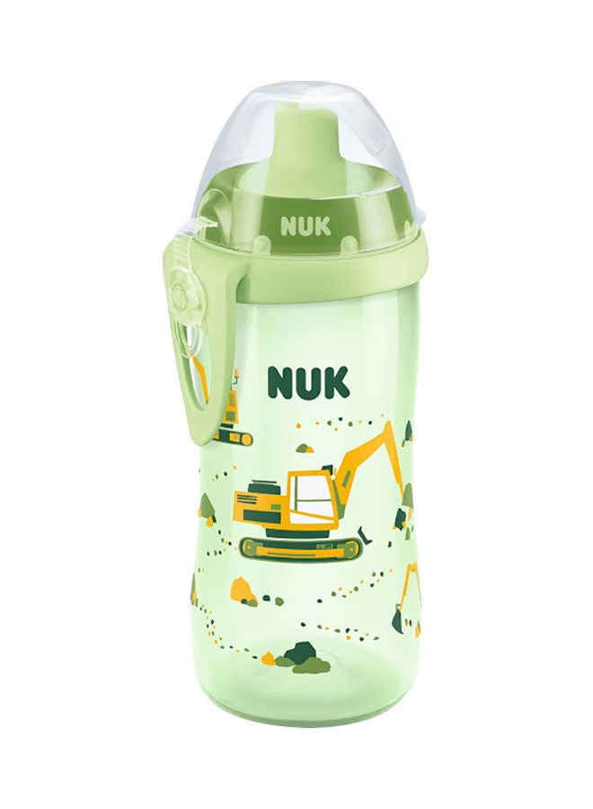 نوك كوب مرن بفوهة بآلية الدفع والسحب للأطفال من عمر 12 شهراً