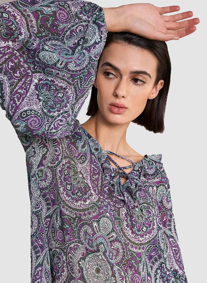 SALSA - All Over Print Top Multicolour - Image 1
