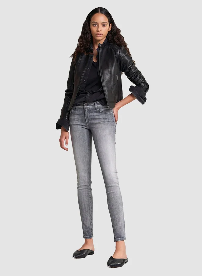 SALSA Push-Up Skinny Jeans Gray
