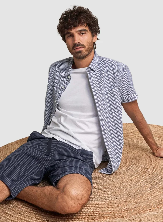 SALSA Brandon Denim Shorts Blue