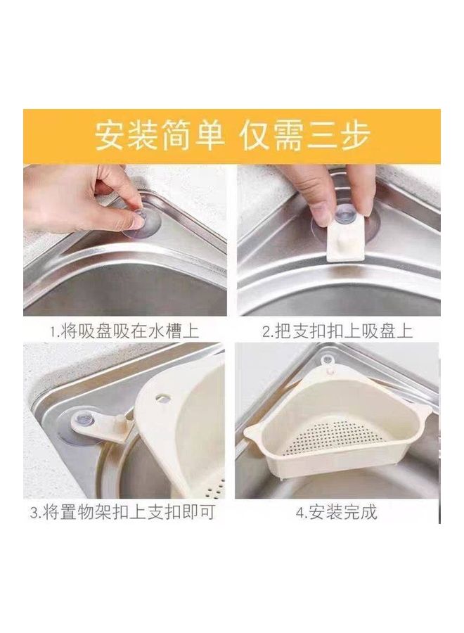 مصفاة بلاستيكية لحوض المطبخ متعدد الألوان - Image 2