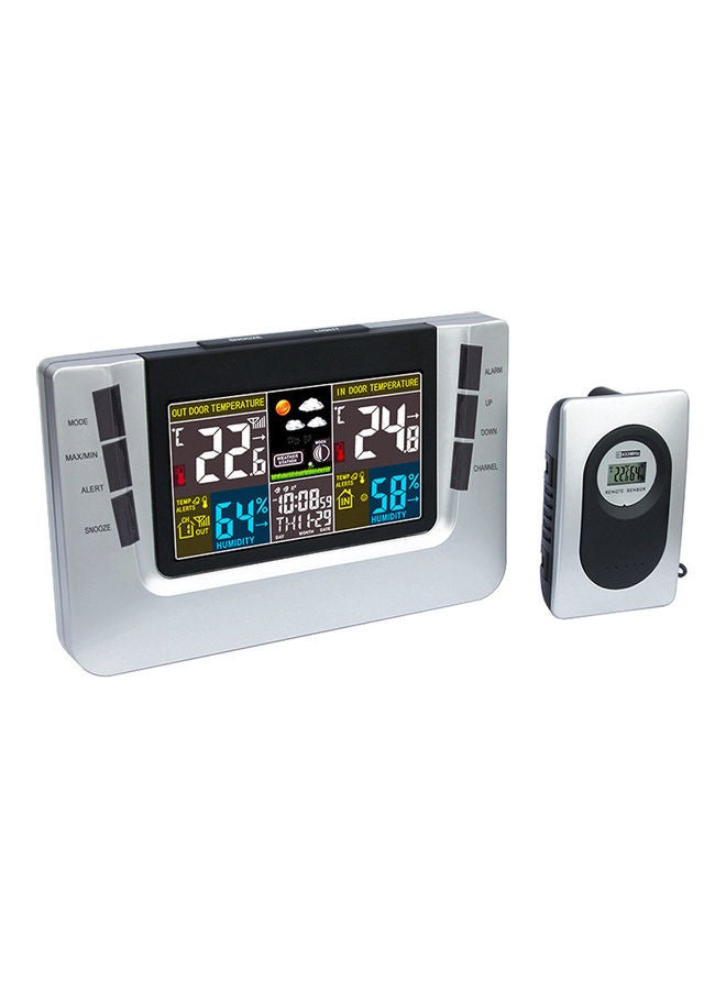 Generic USB Wireless Multifunctional Weather Forecast Clock Electronic Thermometer - Image 3