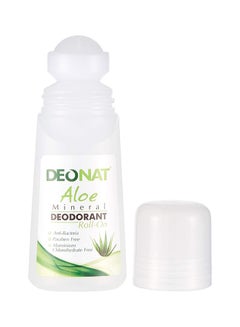 DEONAT Aloe Mineral Deodorant Roll On 65ml  - Image 1