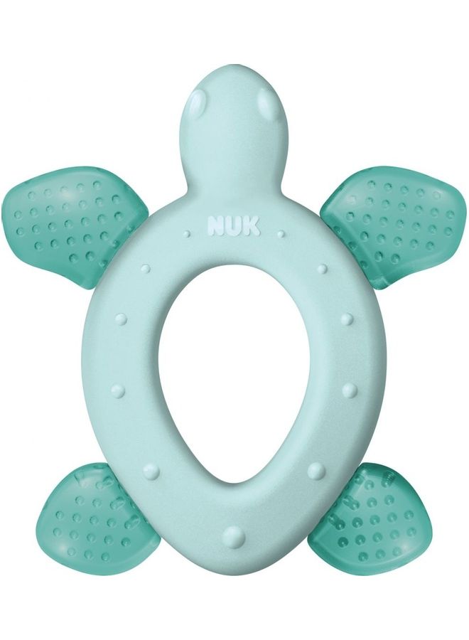 NUK Turtle Shaped Baby Teether, 3+ Months - Image 1