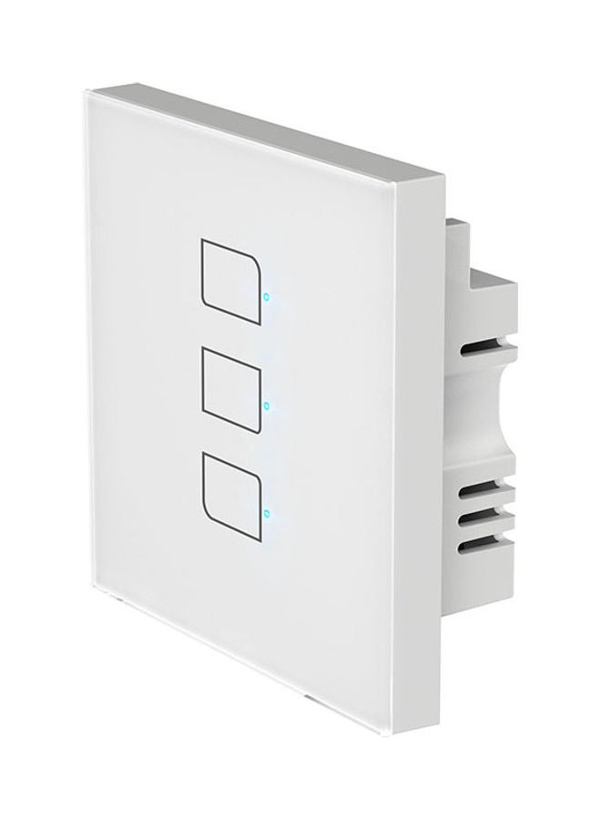 Broadlink - Smart Switch 3 Gang Works With Alexa Google Home IFTTT White - Image 1