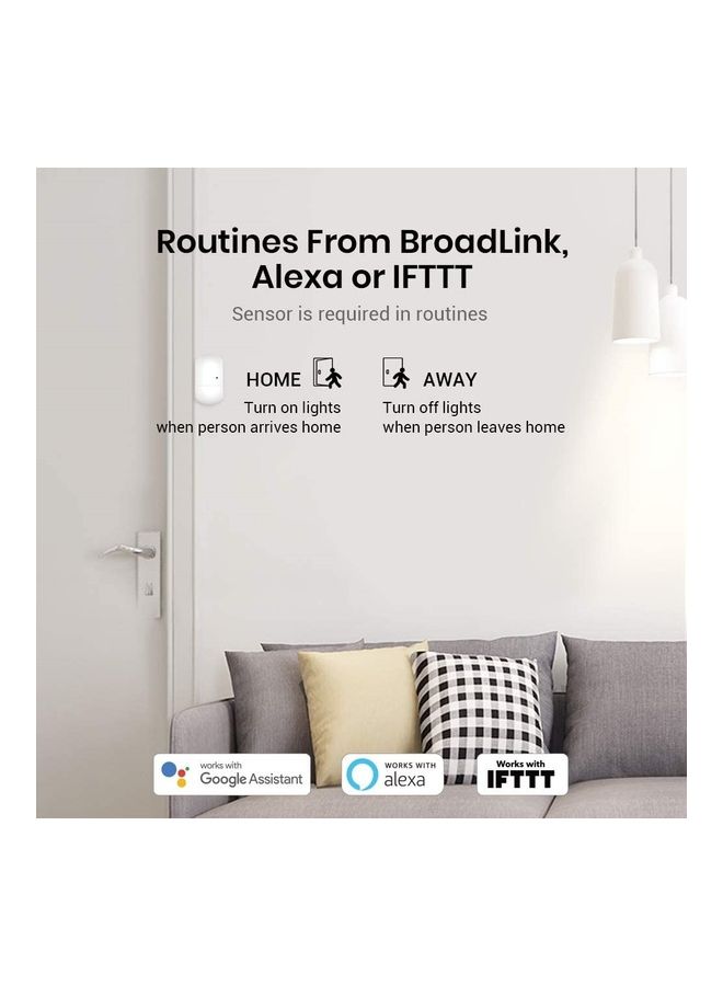 Broadlink - Smart Switch 3 Gang Works With Alexa Google Home IFTTT White - Image 1