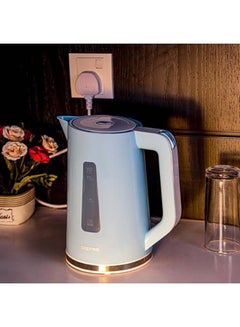GEEPAS Cordless Electric Kettle - Safety Lock, Boil Dry Protection 1.7 L 2200 W GK5449N blue  - Image 3