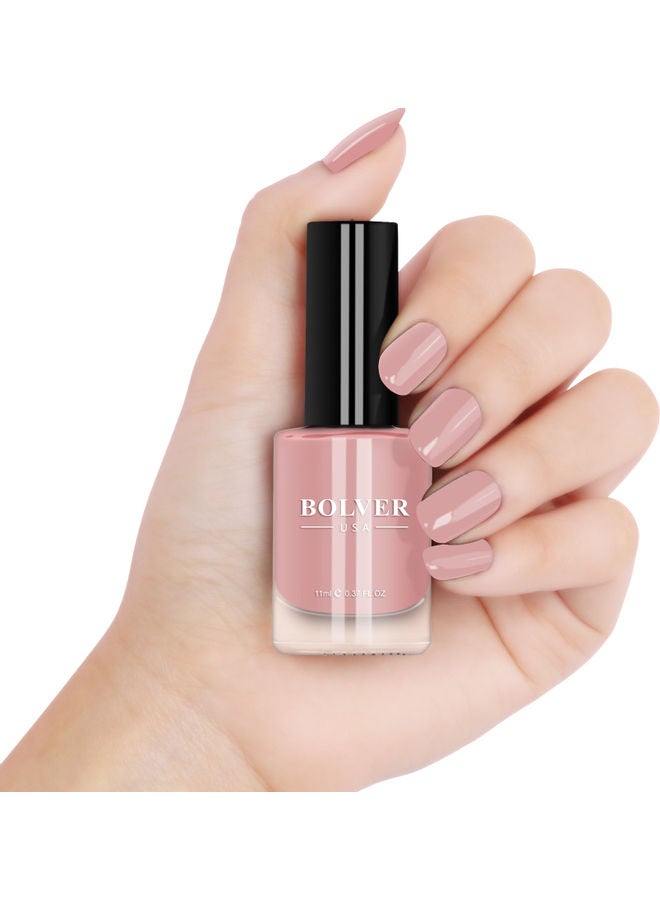 BOLVER Nail Polish Matte Light Pink