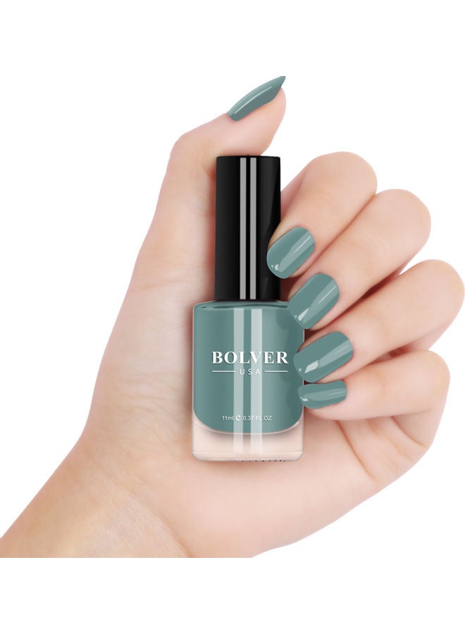 بولفر طلاء أظافر بلون غير لامع أزرق
