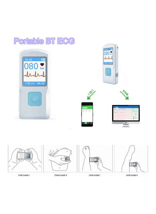 CONTEC - Portable ECG EKG Machine - Image 1