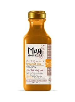 MAUI MOISTURE Curl Quench And Coconut Oil Curl-Defining Anti-Frizz Shampoo Clear 385ml 