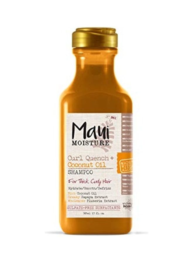 MAUI MOISTURE Curl Quench And Coconut Oil Curl-Defining Anti-Frizz Shampoo Clear 385ml 