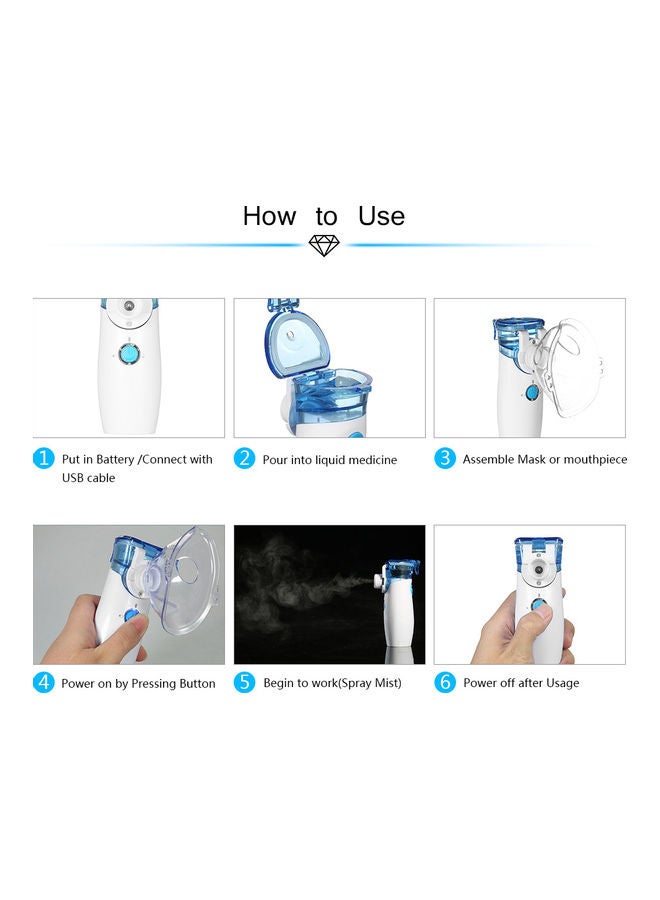 كاريفاس - جهاز استنشاق البخار قابل للشحن بمنفذ USB - Image 1