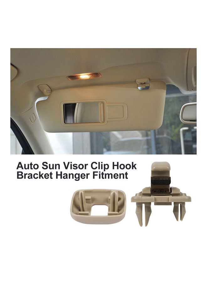 Generic - Auto Sun Visor Clip  Hook Bracket Hanger - Image 1