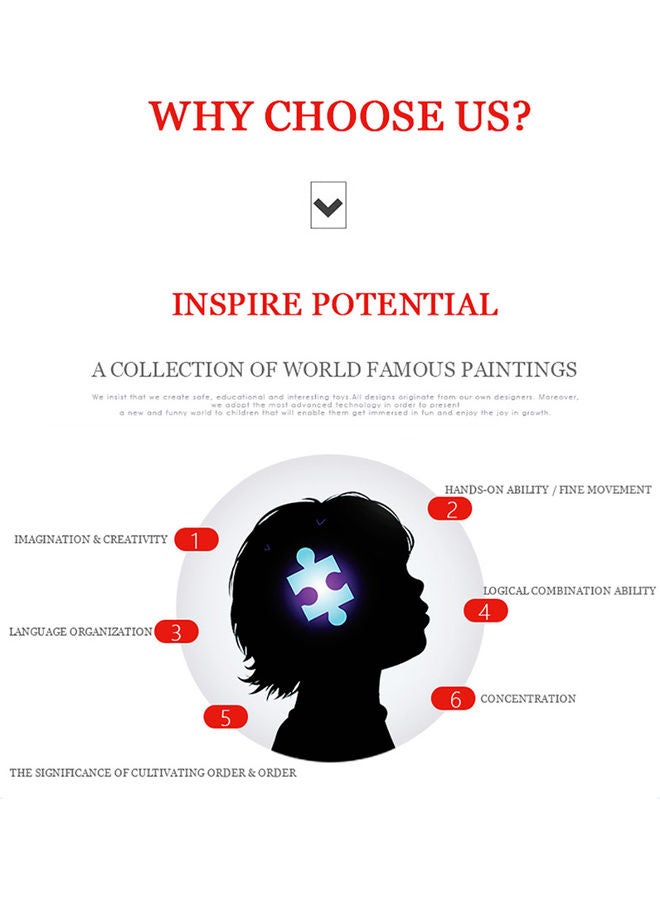 كيدل أحجية تركيب صور مقطعة مستطيلة ستار ويش من 1000 قطعة - Image 5