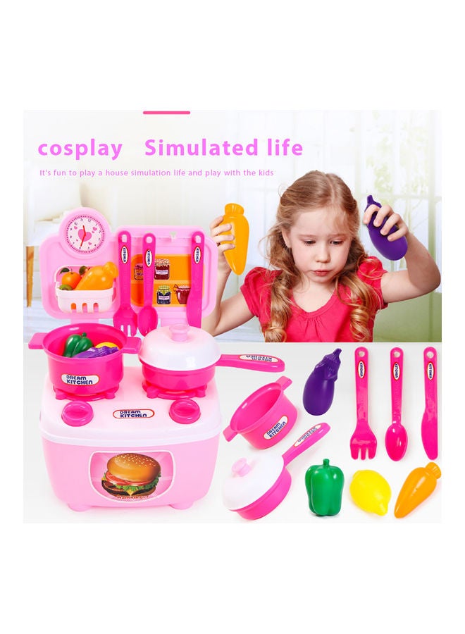 كيدل طقم طاولة طعام صغيرة DIY 18.5x12x19سم - Image 2